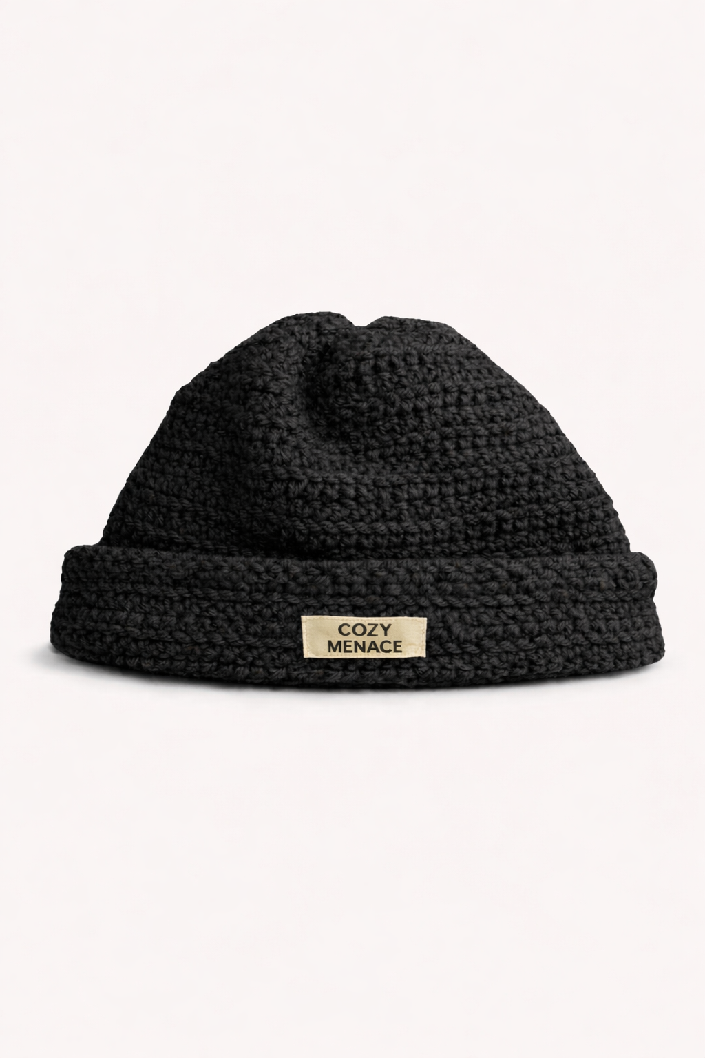 Black - Cozy Menace Beanie